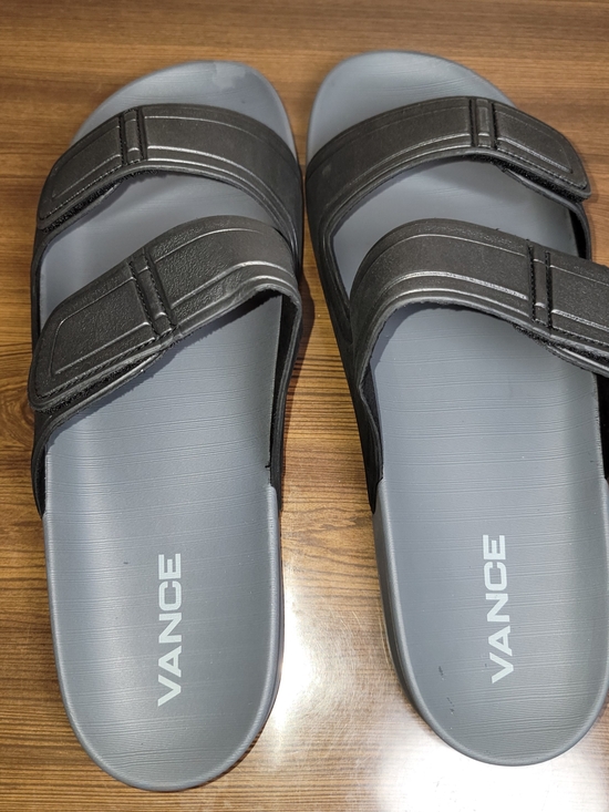 Vance Other - Vance Men's Mario Slide Sandals In Black - Size 13M